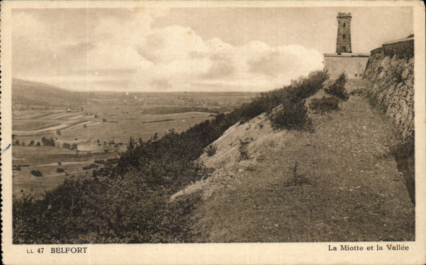 CPA Belfort La Miotte et la Vallee