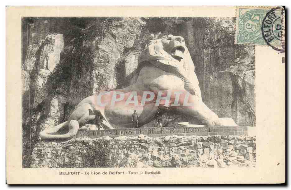 CPA Belfort Le Lion de Belfort