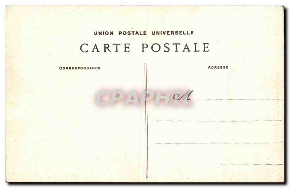 CPA Belfort La Tour de la Miotte apres les Jours de Bombardement du Siege de — Verso