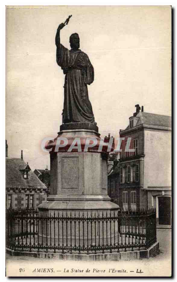 CPA Ameins La Statue de pierre l'Ermite