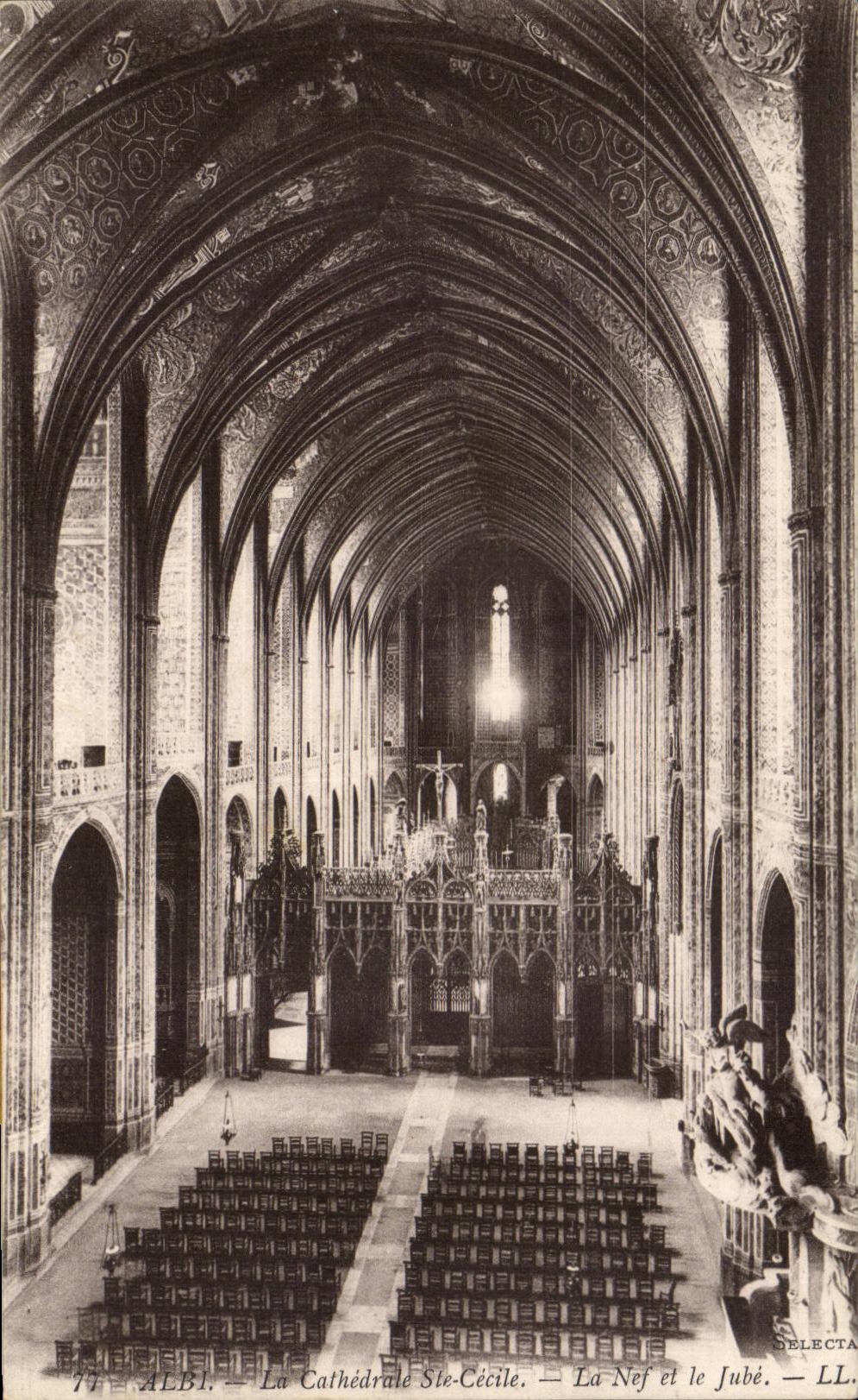 Albi — La Cathédrale Ste-Cécile — La Nef et le Jubé — Sélecta LL