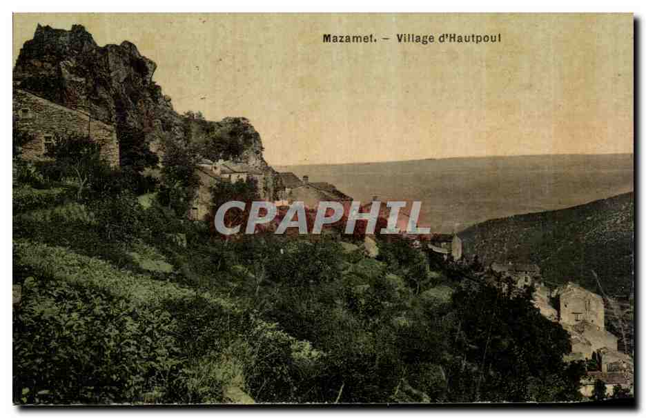 CPA Mazamet Village d'Hautpoul