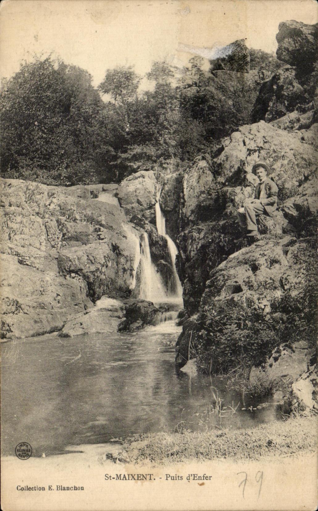 St-MAIXENT - Puits d'Enfer — Collection E. Blanchon, n°79
