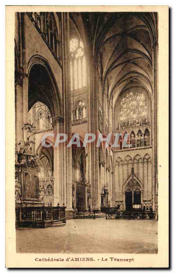 Cathédrale d'Amiens - Le Transept