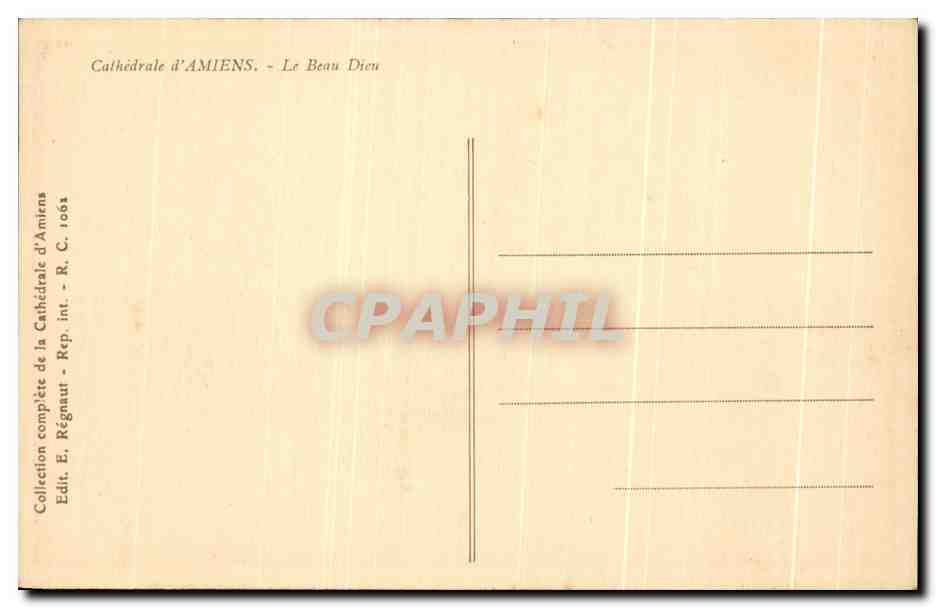 Le Beau Dieu — Cathédrale d'Amiens — Édition Régénaut — Reverso