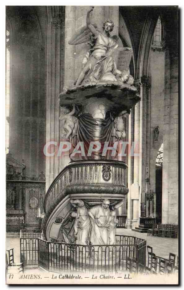 CPA Amiens La Cathedrale La Chaire