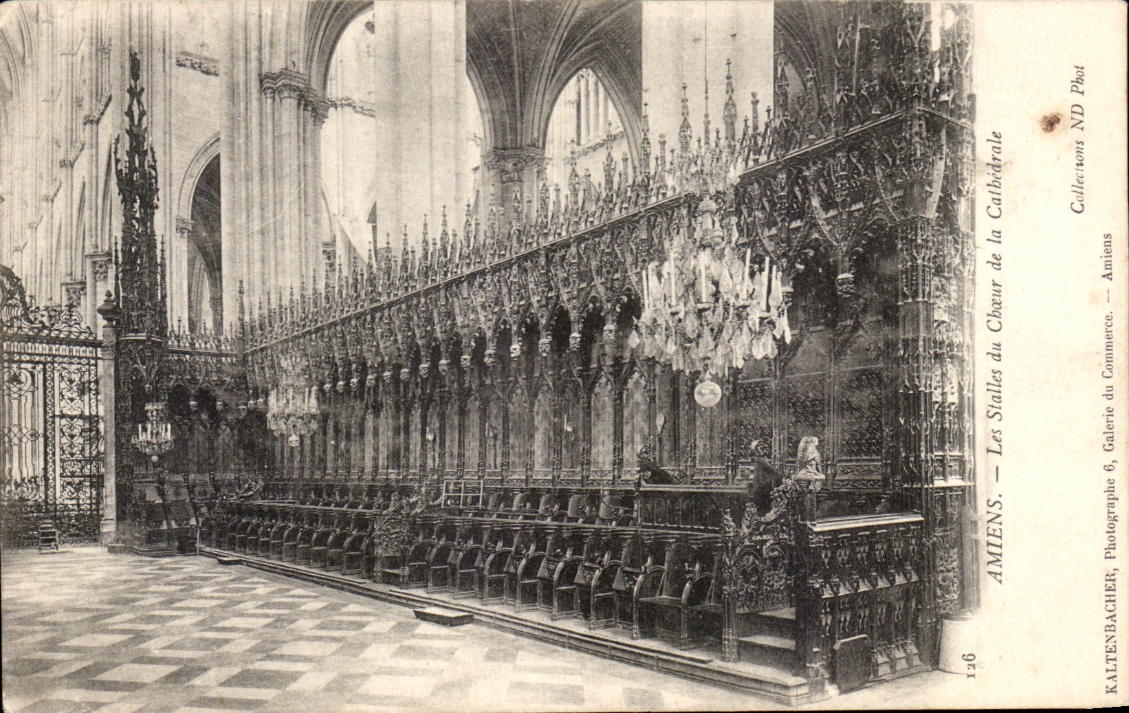 Amiens — Les Stalles du Chœur de la Cathédrale — KALTENBACHER, Amiens