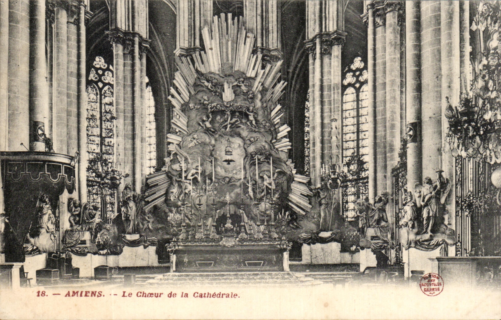 Amiens — Le Chœur de la Cathédrale — Édition Jacouville Galeries