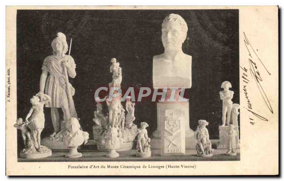 CPA Porcelaine d'Art du Musee Ceranique de Limoges
