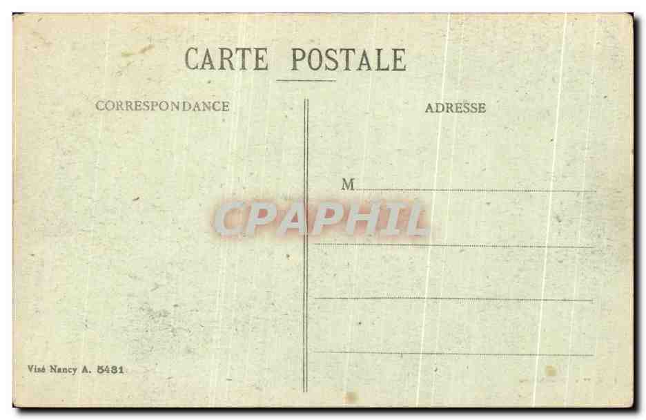CPA Les Vosges Bussang le Tunnel — Rückseite