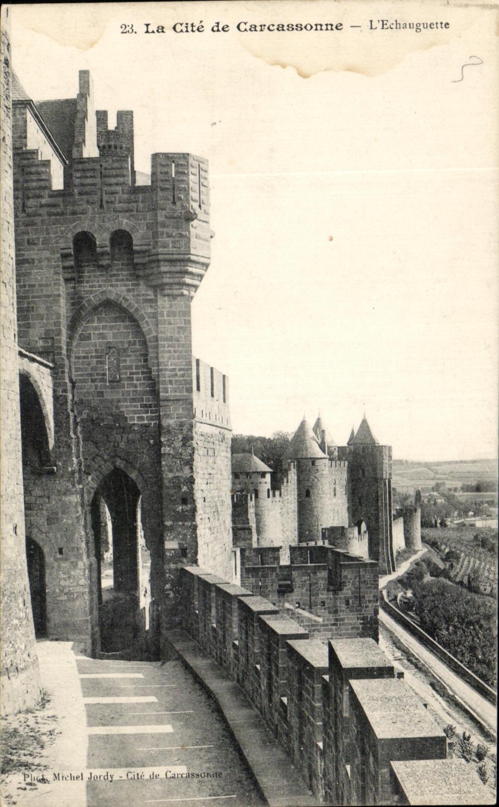 Cité de Carcassonne — L'Echauguette — Ph. Michel Jordy