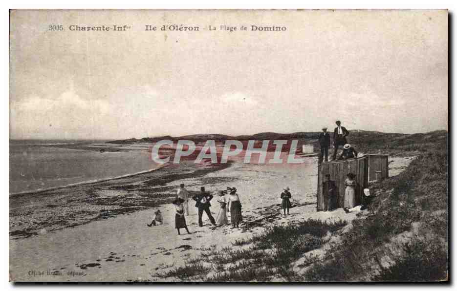 CPA Charente Inf Ile D'Oleron la Plage de Domino