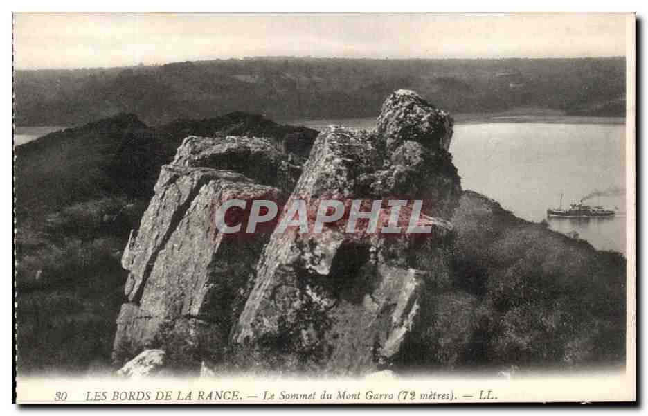 Les Bords de la Rance — Le Sommet du Mont Garro (72 mètres) — LL.