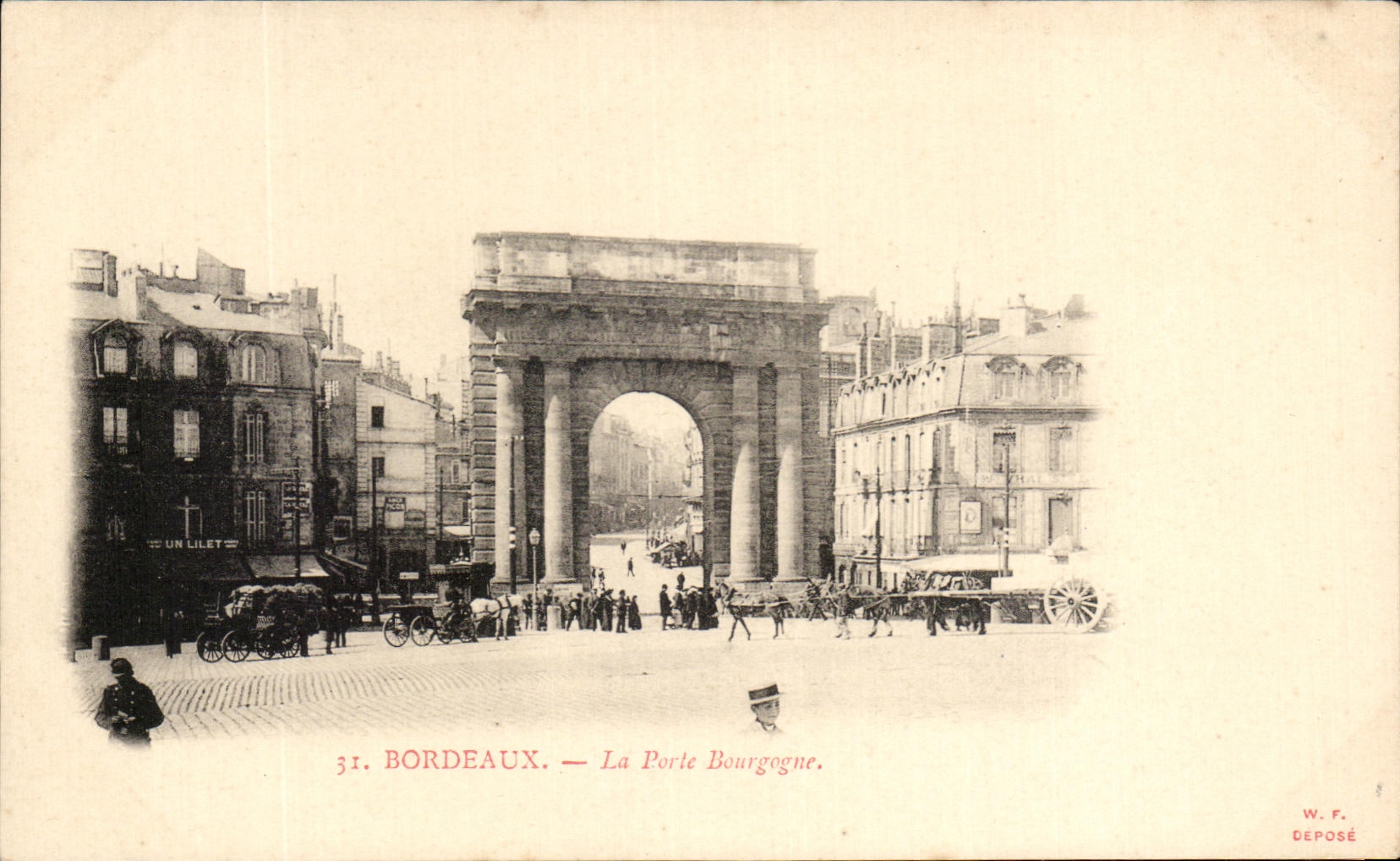 CPA Bordeaux La Pote Bourgogne 