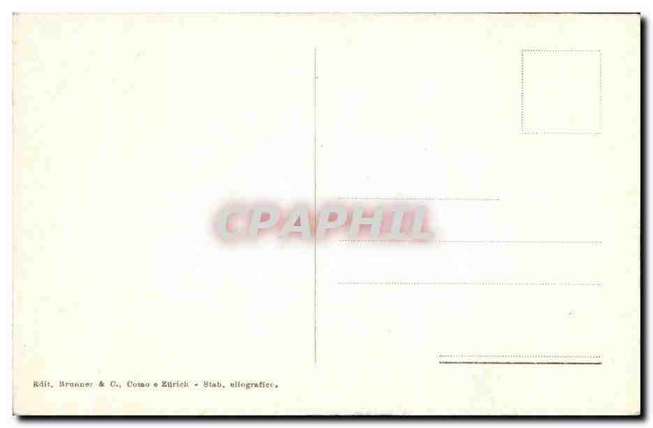 CPA Museo Nazionole Perseo Napoli — Rückseite
