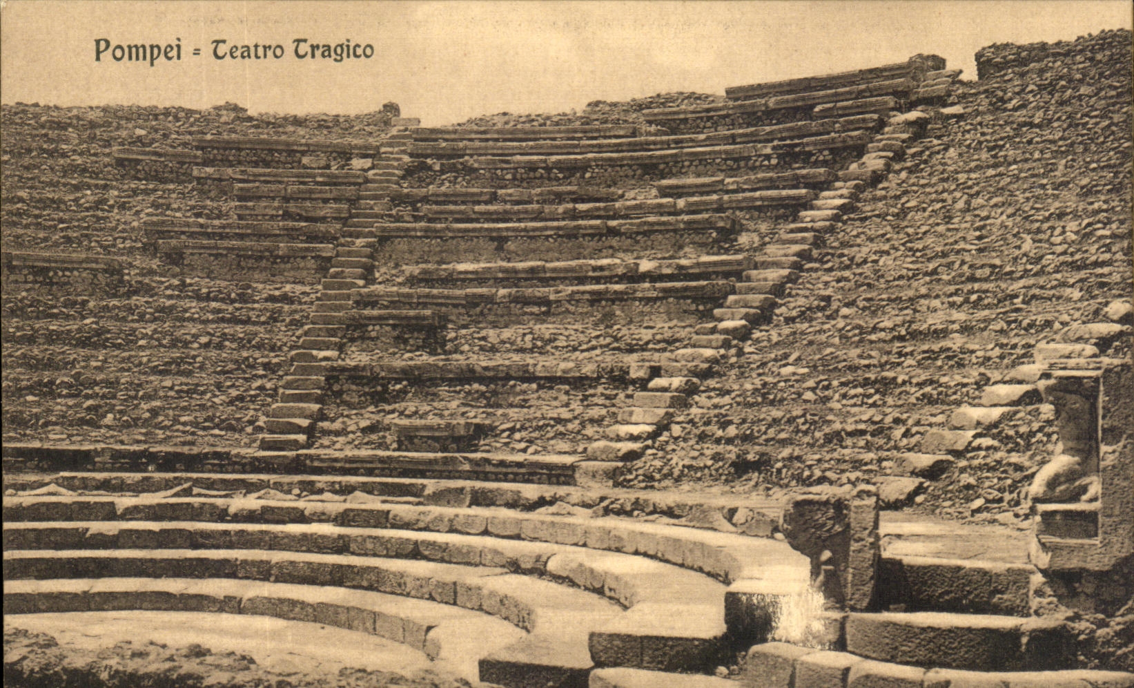 CPA Pompei Teatro Tragico