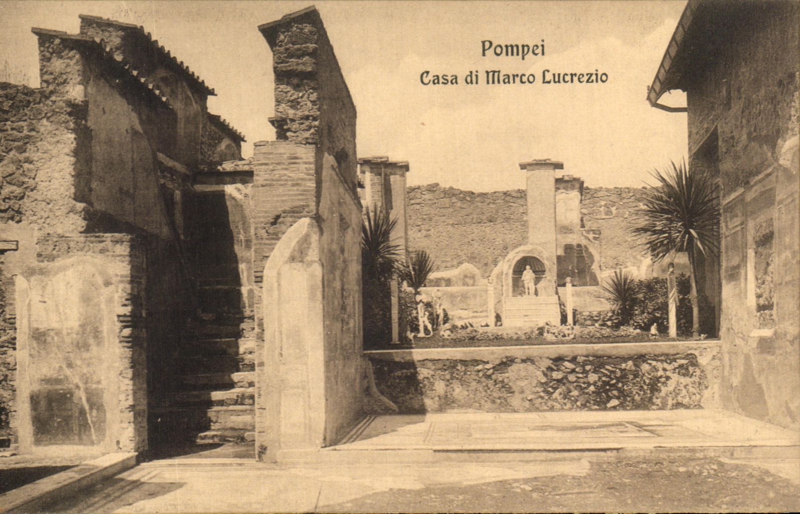 CPA Pompei Casa di Marco Lucrezio