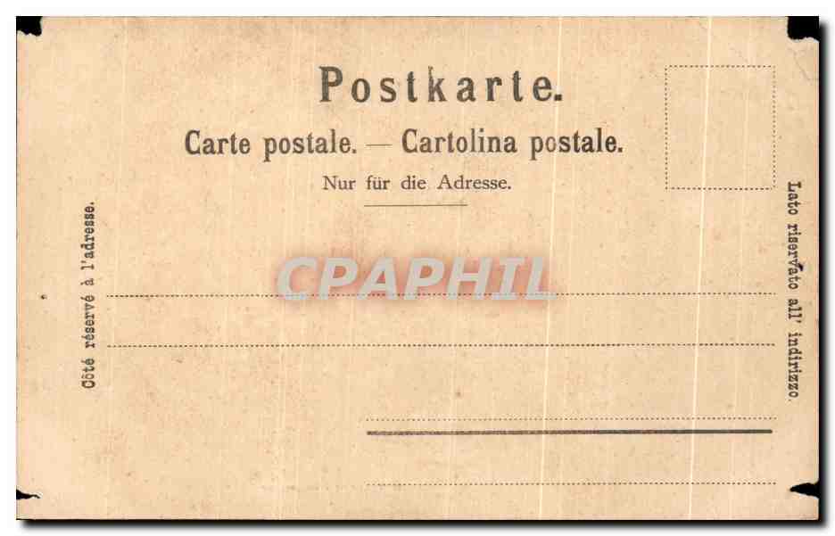 CPA Holbein Basler Costumbild Folklore — Rückseite
