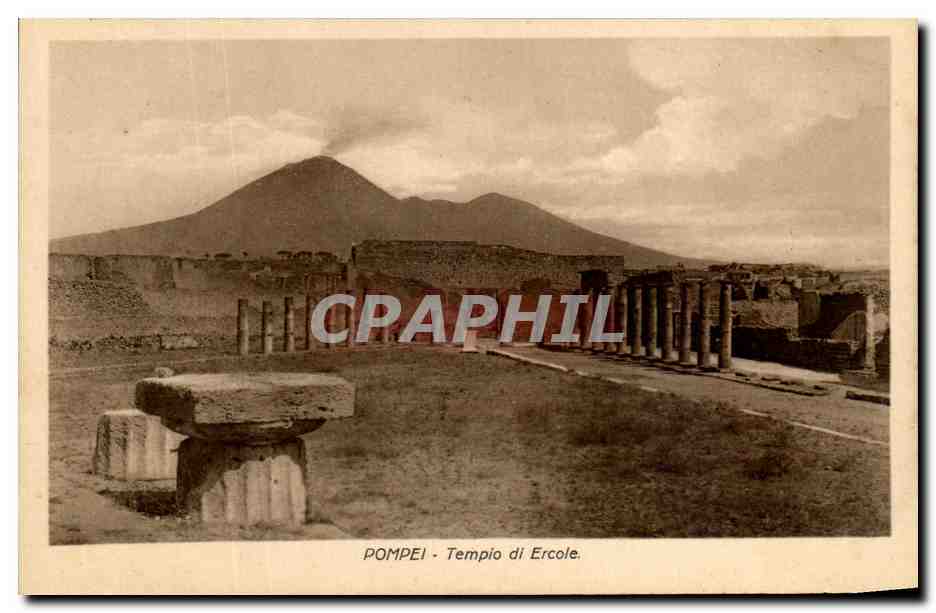 CPA Pompei Tempio di Ercole