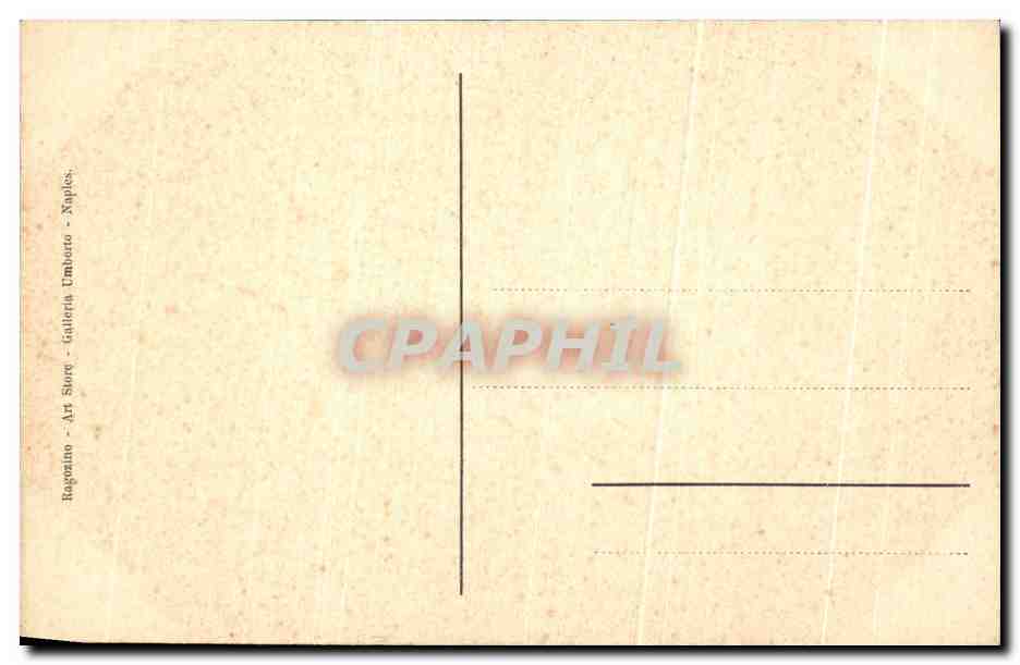 CPA Pompei Forni e Mulini — Verso