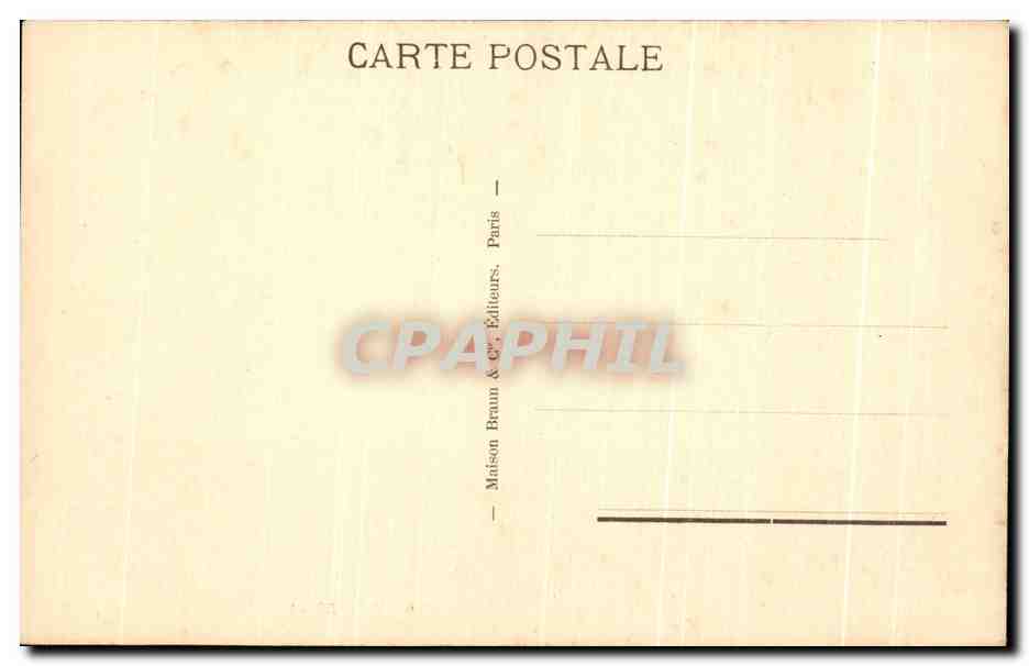 CPA Rome Tombeau D'Adrien dit Fort St Ange — Rückseite