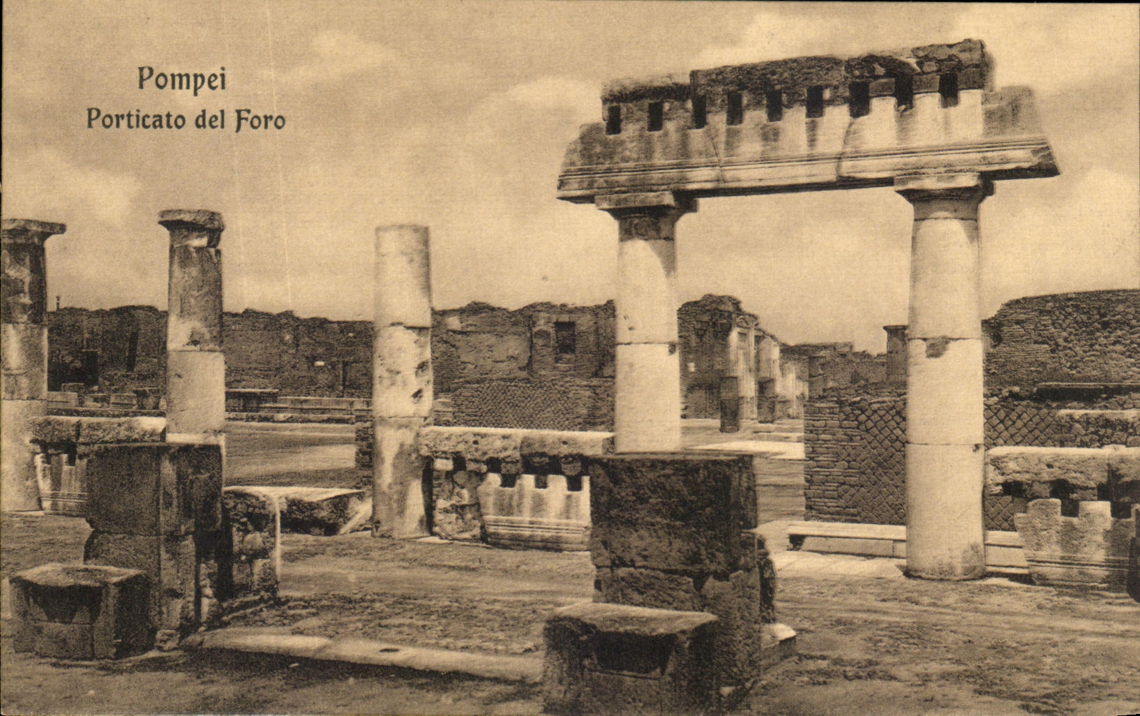 CPA Pompei Porticato del Foro