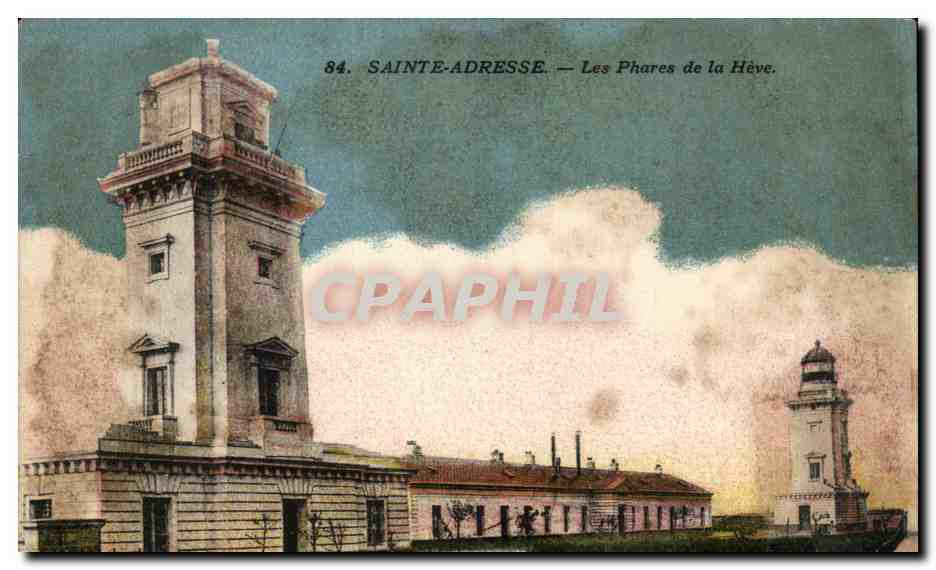 CPA Saint Adresse Les Phares De La Heve