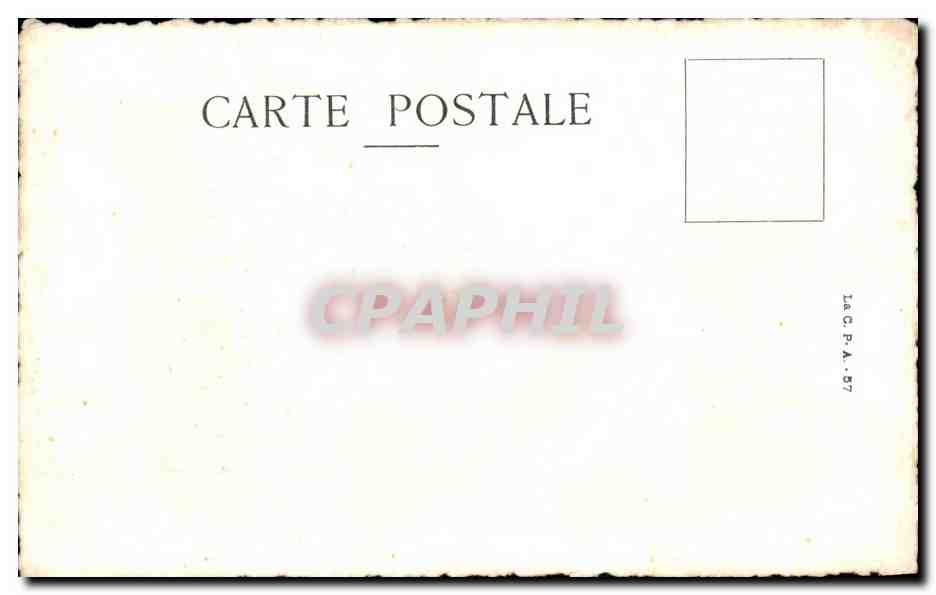 CPA Ancienne Ancienne Guyenne chateau d'Yquem — Back