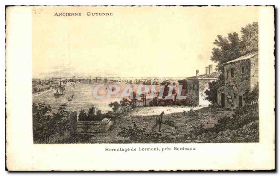 CPA Ancienne Guyenne Hermitage De Lomont Pres Bordeaux