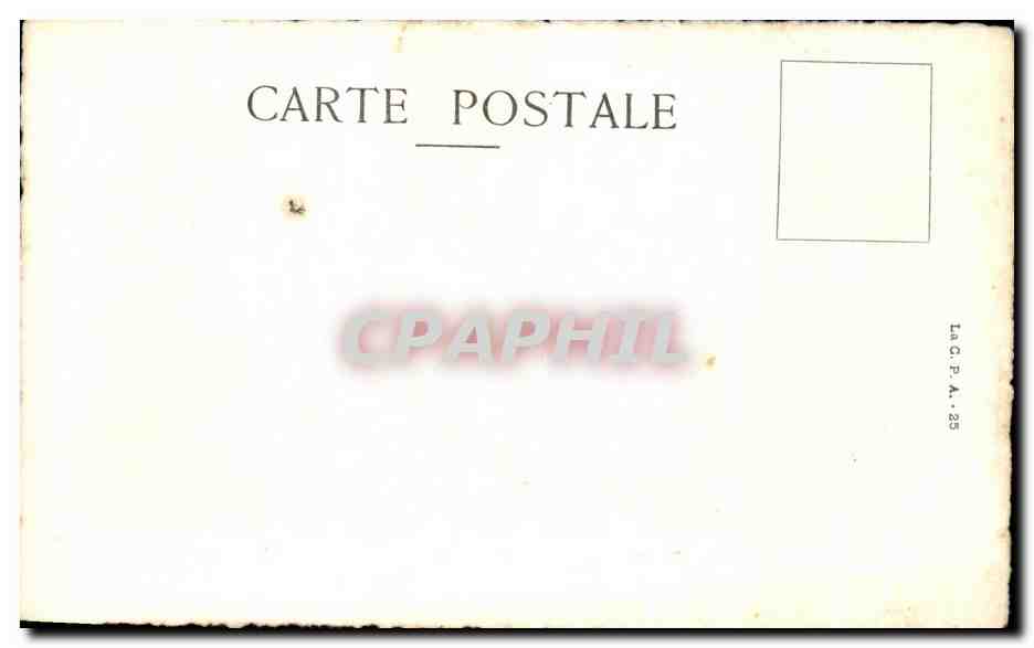 CPA Ancienne Guyenne Hermitage De Lomont Pres Bordeaux — Verso