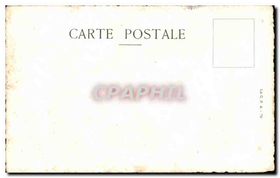 CPA Ancienne Guyenne Place Bourgogne Bordeaux  — Verso