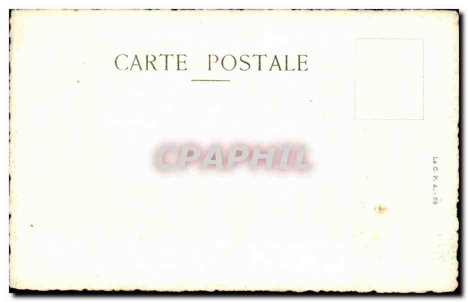 CPA Ancienne Guyenne Bordeaux Ruines De l'Amphitheatre Dit Palais Galien — Verso