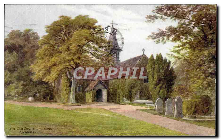 CPA The Old Church St Johns Shanklin