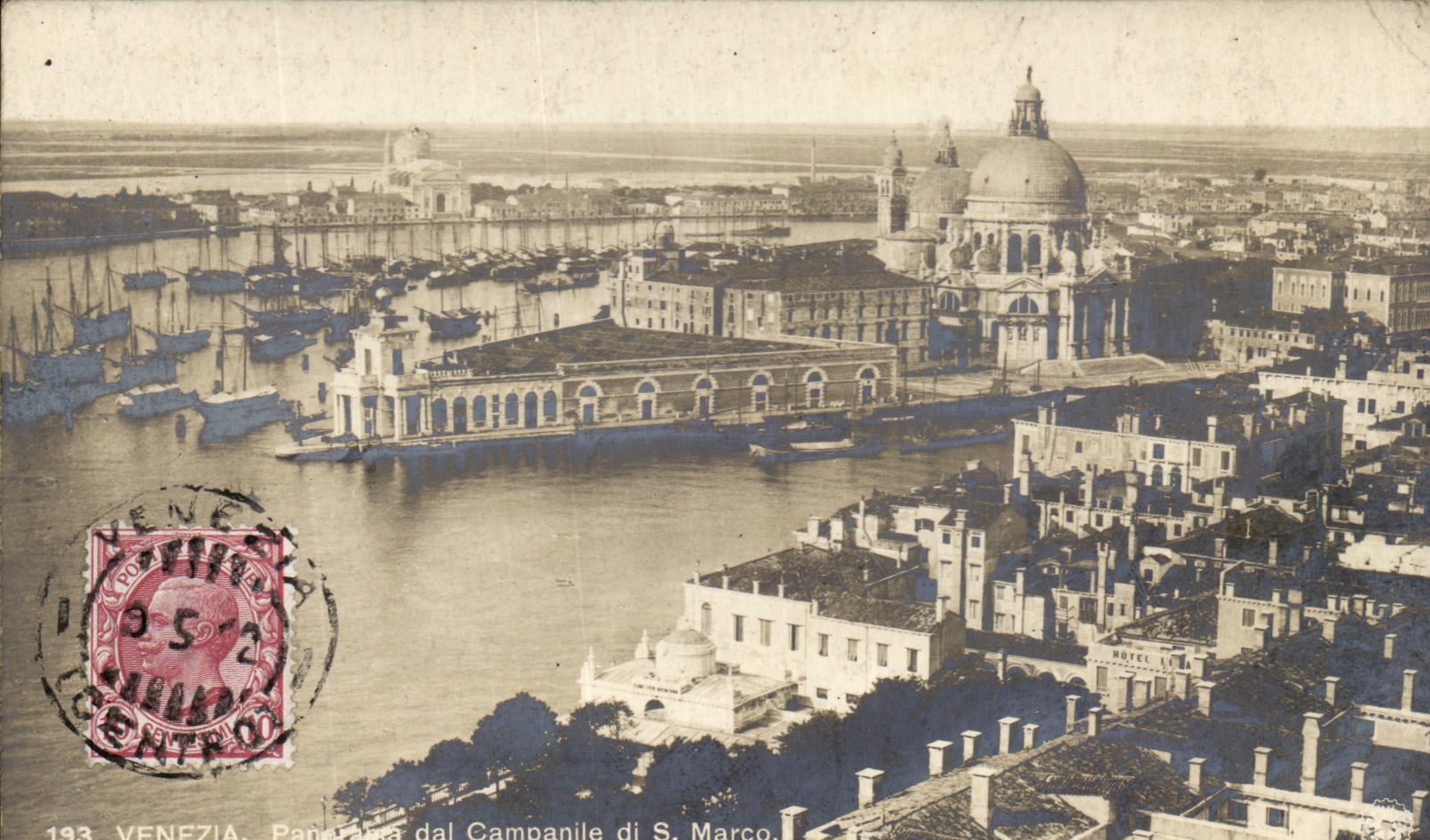 CPA Venezia Panorama Dal Campanile De Marco