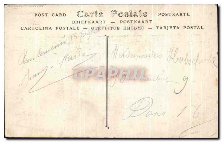 CPA La Frette Montigny — Back