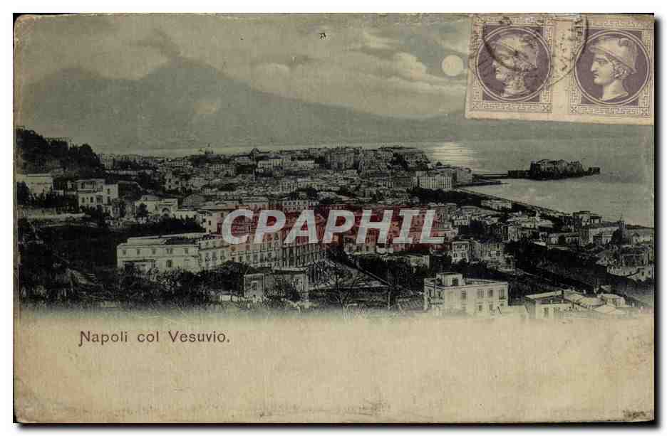CPA Napoli col Vesuvio