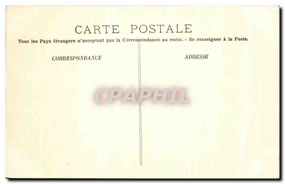 CPA Alger et Bab El Oued vus de Notre Dame d'Afrique Algerie  — Rückseite