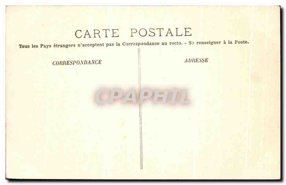 CPA Alger Isly et Mustapha Superieur Algerie  — Rückseite