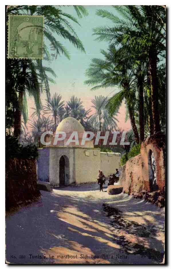 CPA Tunisle Le Marabout Sidi Bou