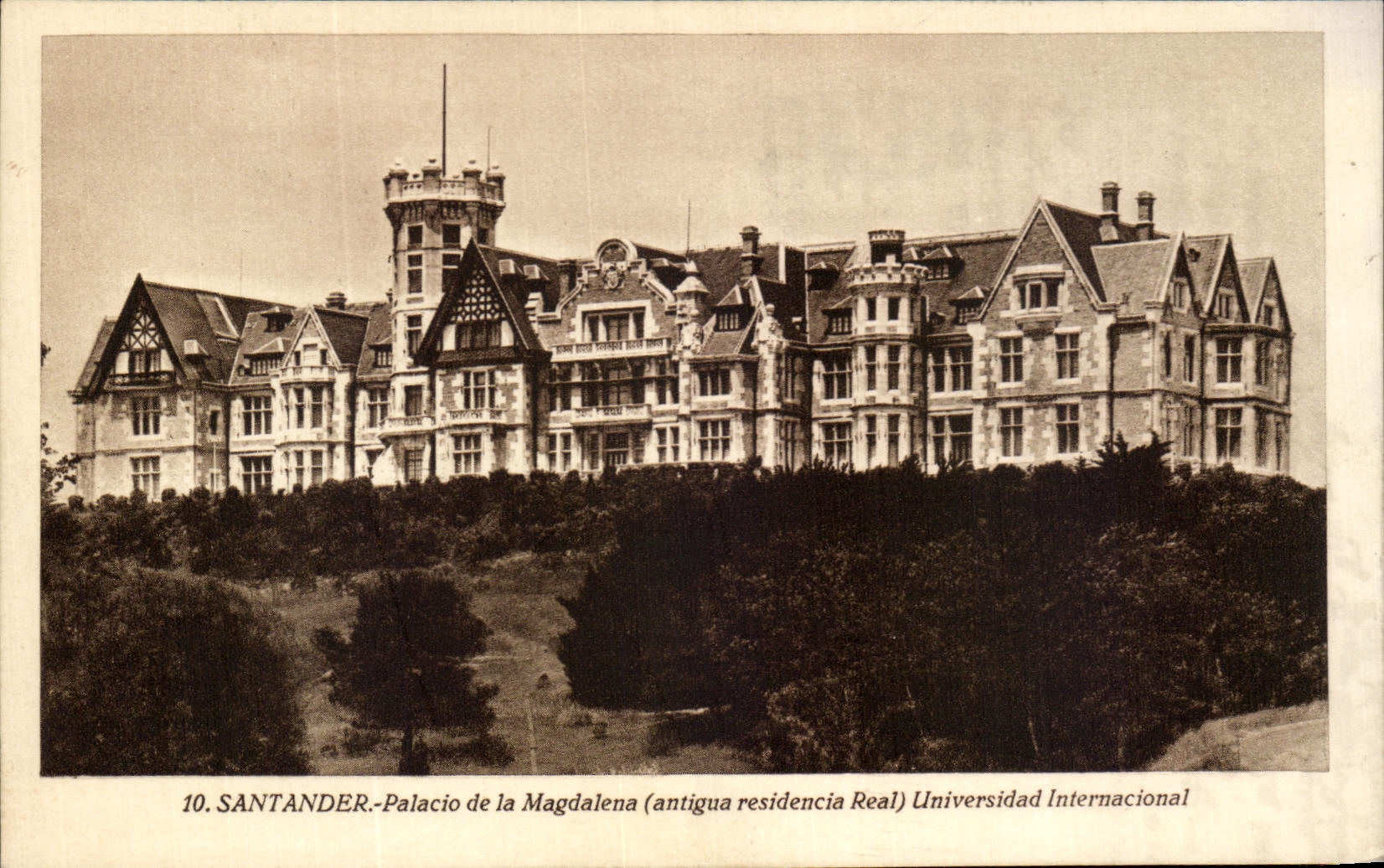 CPA Santander Palacio de la Magdalena Universidad Internacional 