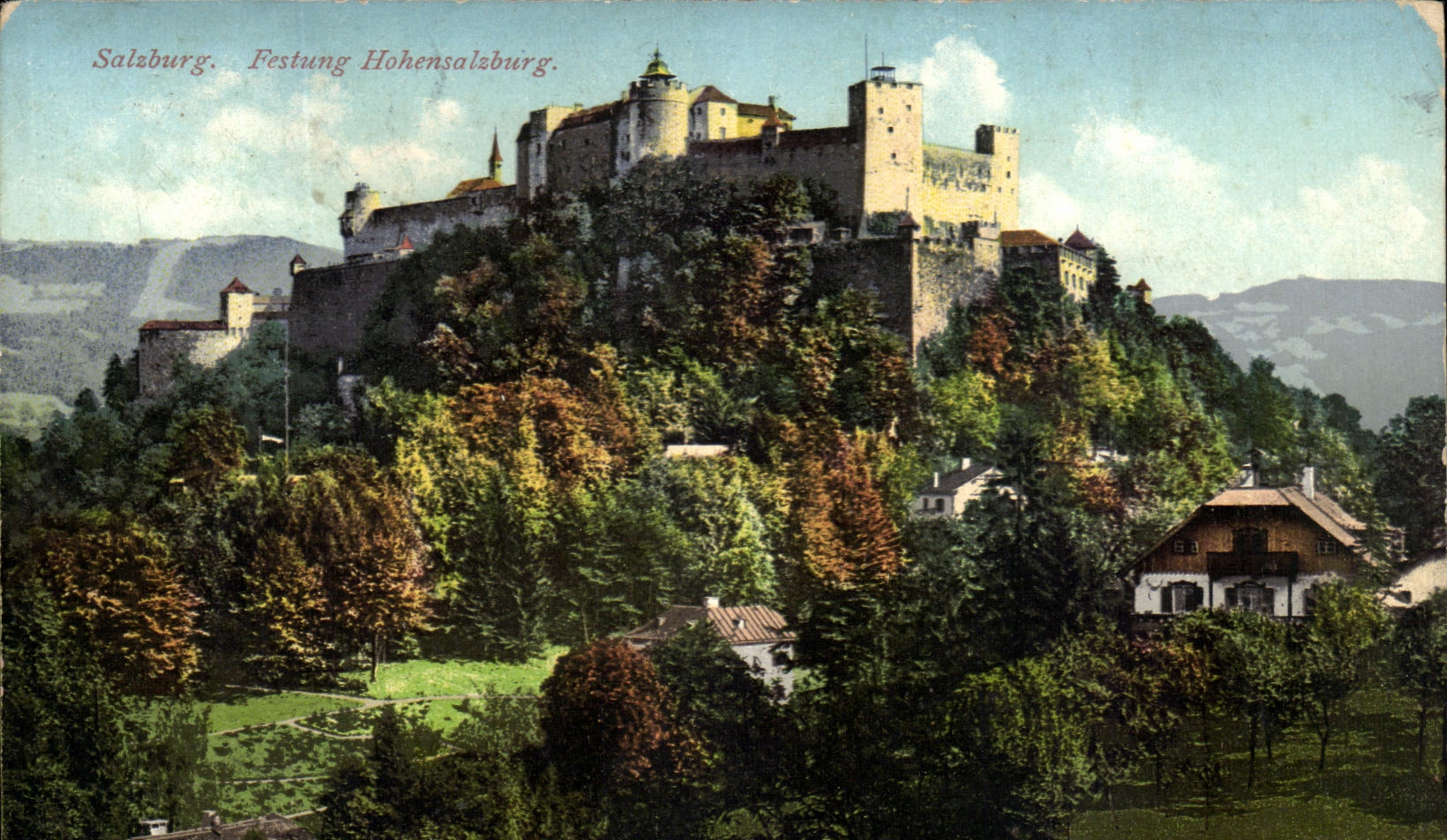 CPA Salsburg Festung Hohersalzburg
