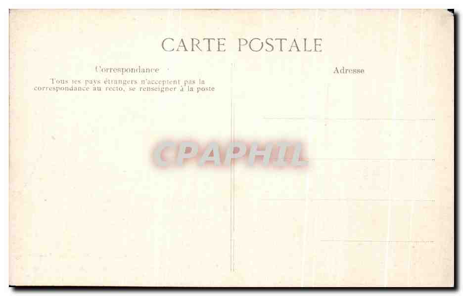 Bibliothèque - Cabinet de travail de l'Empereur — Collection spéciale du Palais de Compiègne — Éditeur C. D. (C. D. Paris) — Verso