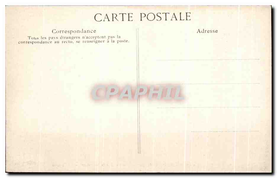 CPA Palais de Compiegne Salon circulaire La Venus — Verso