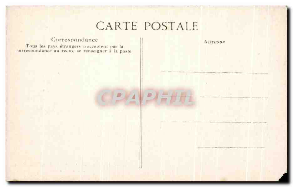 CPA Palais de Compiegne Revue Nocturne — Verso
