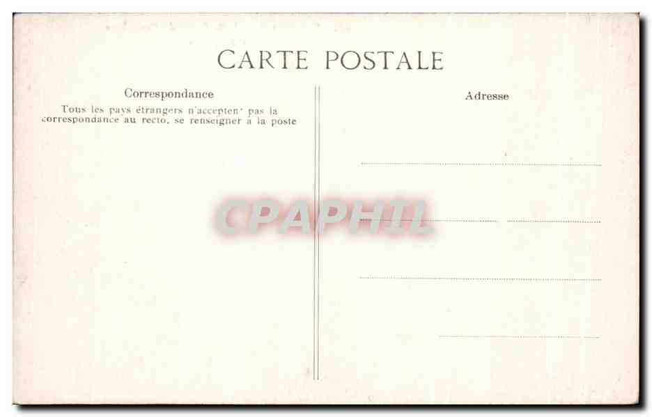 Escalier d'Apollon — Collection spéciale du Palais de Compiègne — éditeur BLD, n°42 — Reverso