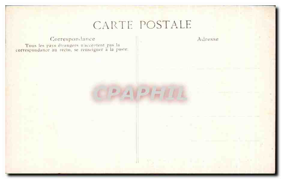 CPA Palais de Compiegne Salon de Musique Prince porte — Verso