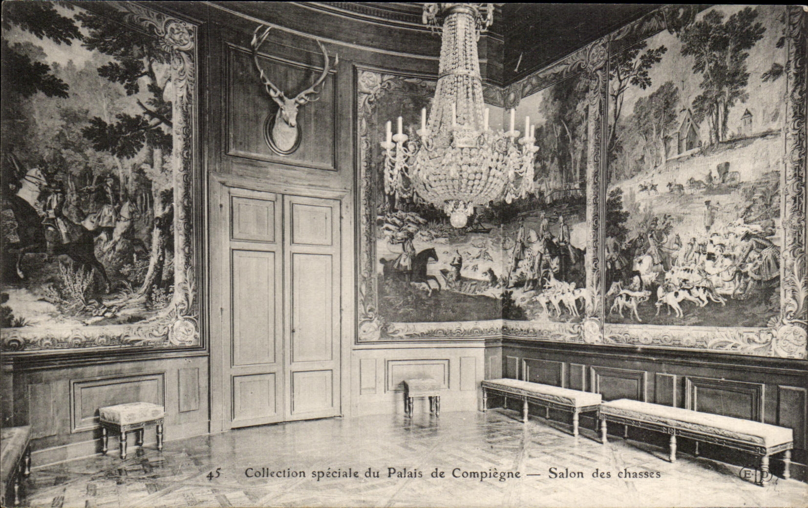 Salon des chasses — Collection spéciale du Palais de Compiègne — Éditeur E.P. n°45