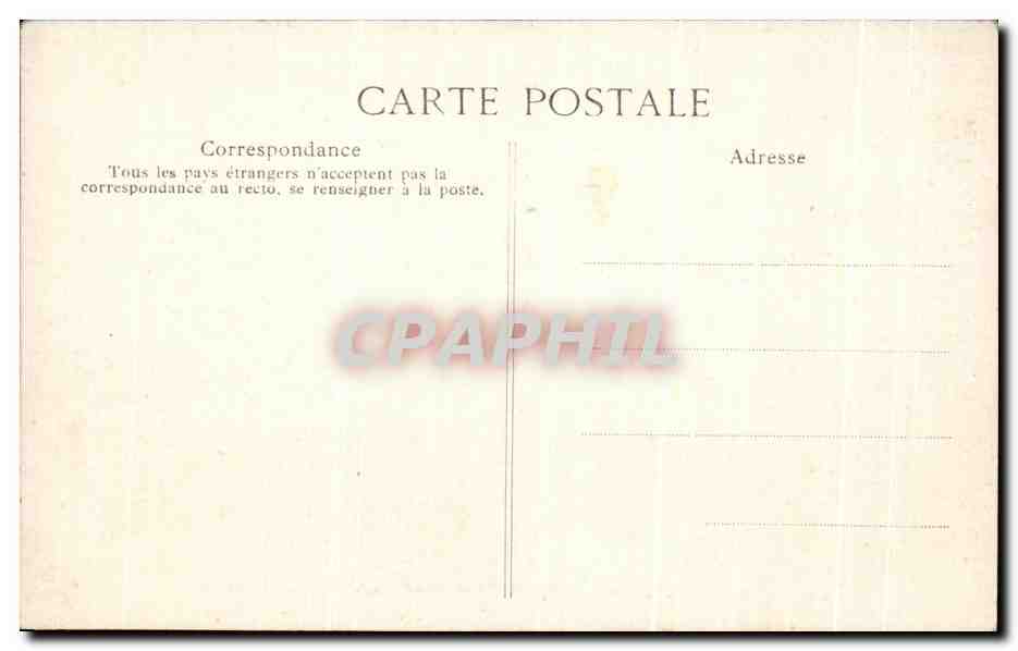 Salon des chasses — Collection spéciale du Palais de Compiègne — Éditeur E.P. n°45 — Verso