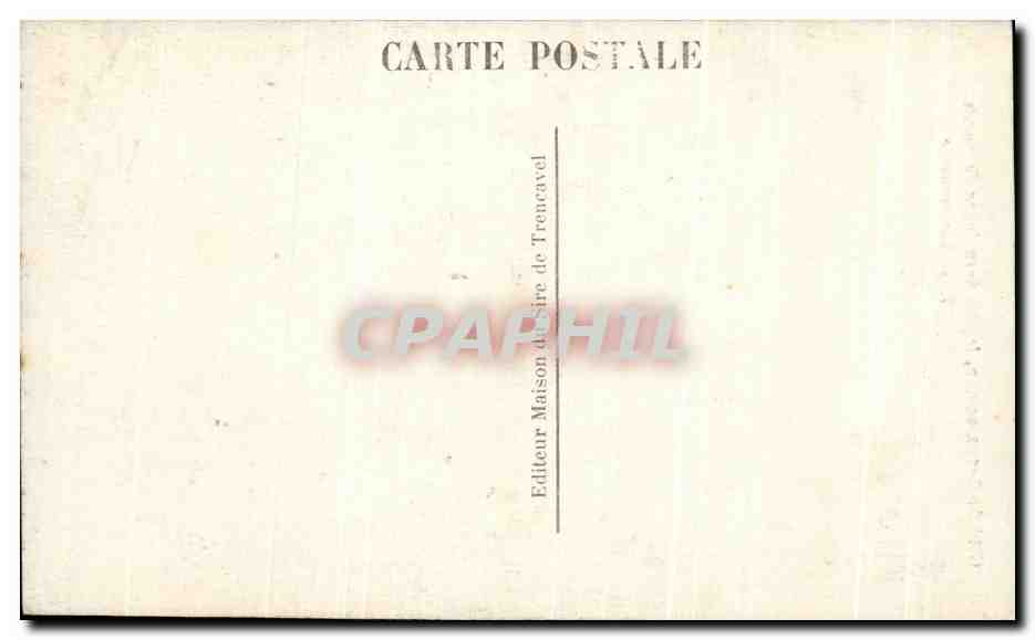 CPA Cite de Carcassonne Tour Narbonnaise — Verso