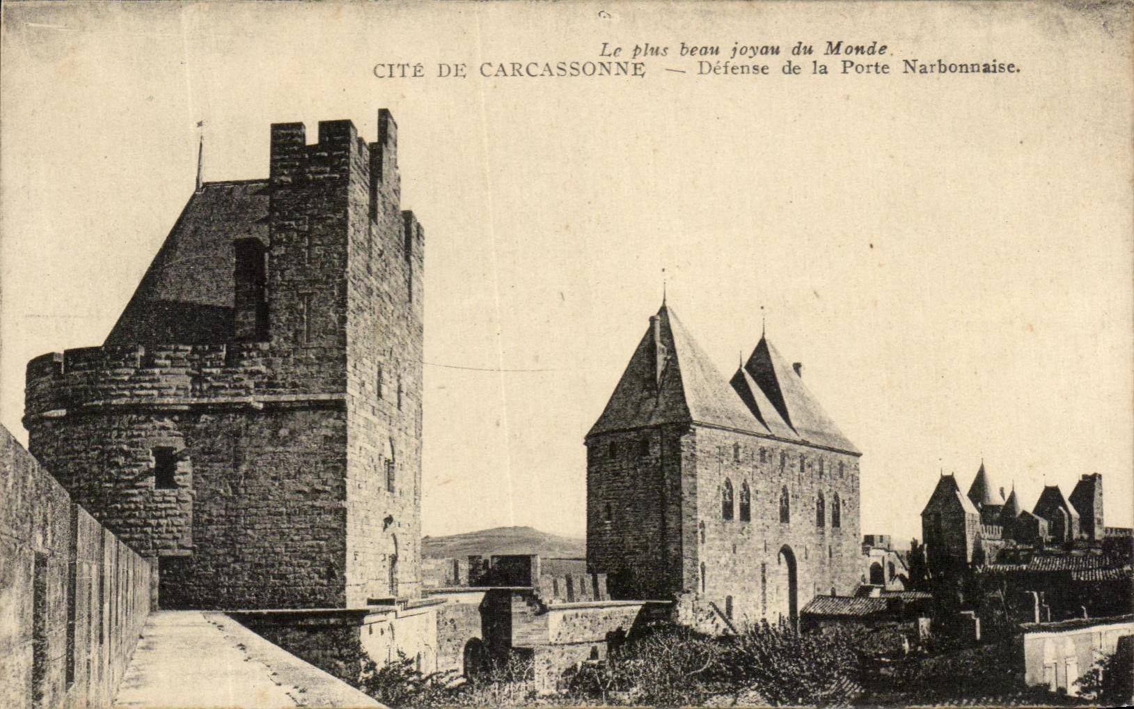 Cité de Carcassonne — Défense de la Porte Narbonnaise